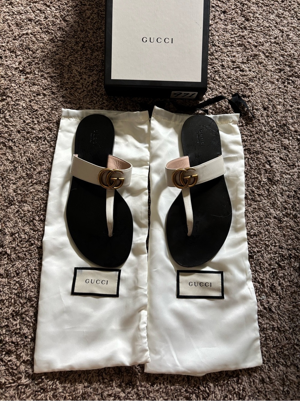 Gucci strap sandals